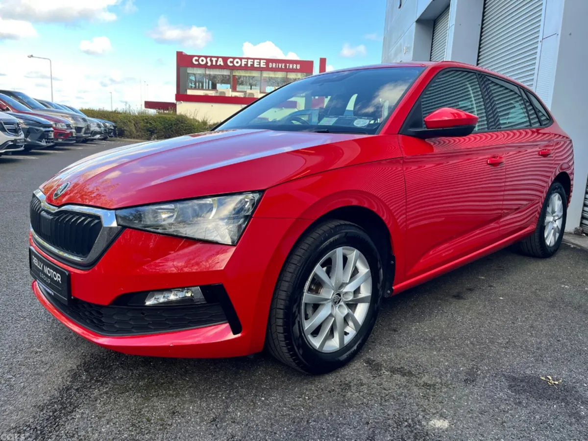 Skoda Scala Hatchback, Petrol, 2020, Red