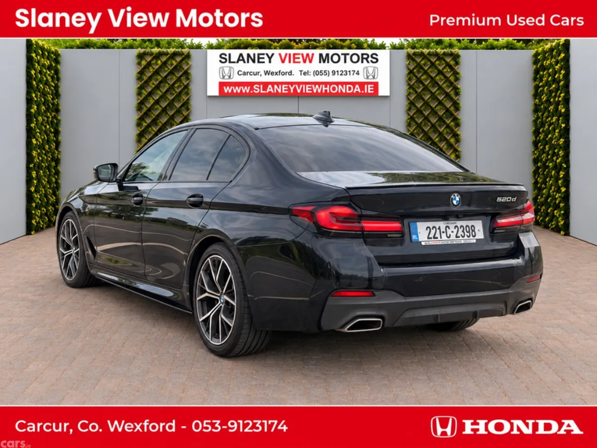 BMW 5-Series Saloon, Diesel, 2022, Black