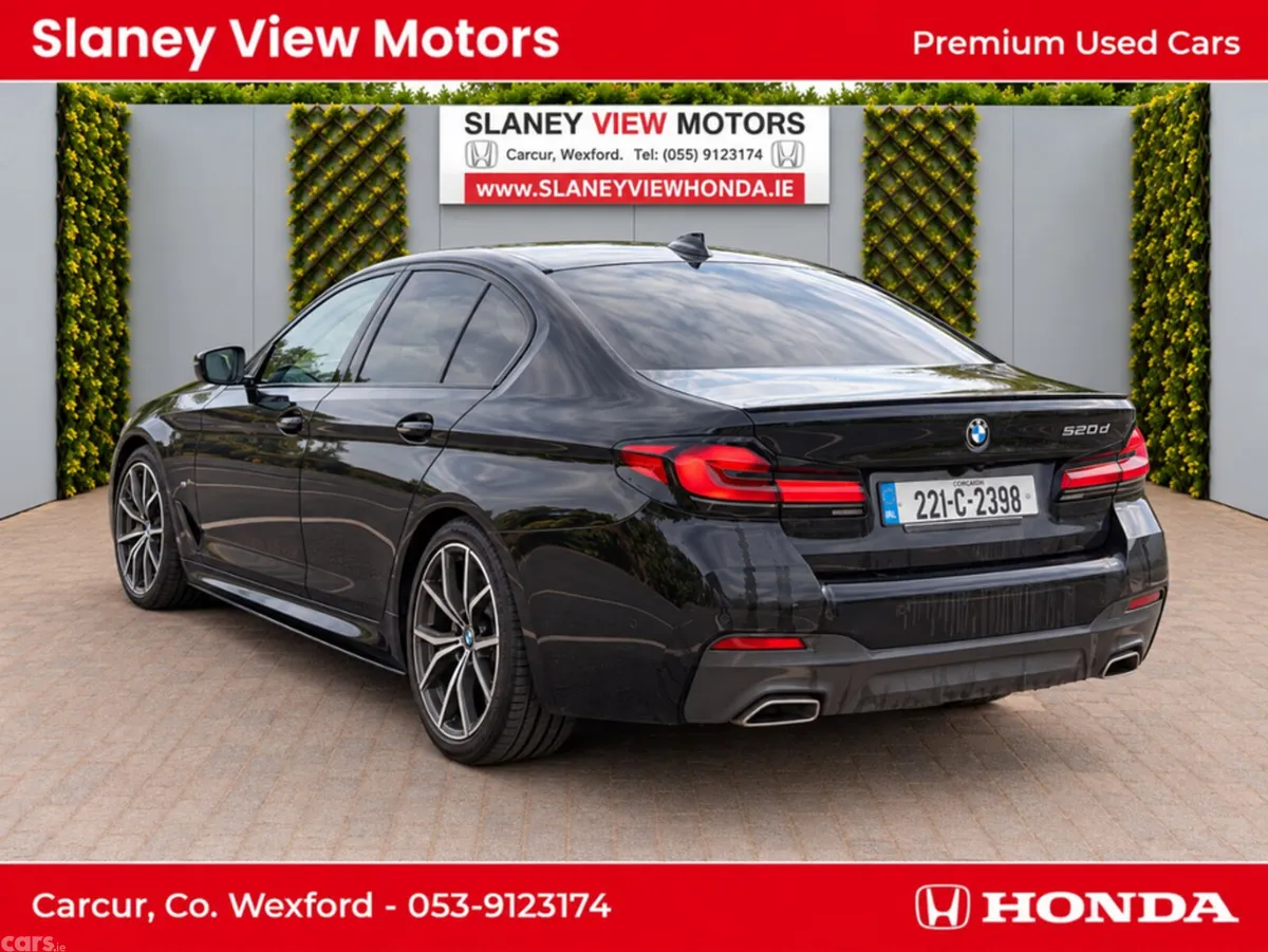 BMW 5-Series Saloon, Diesel, 2022, Black