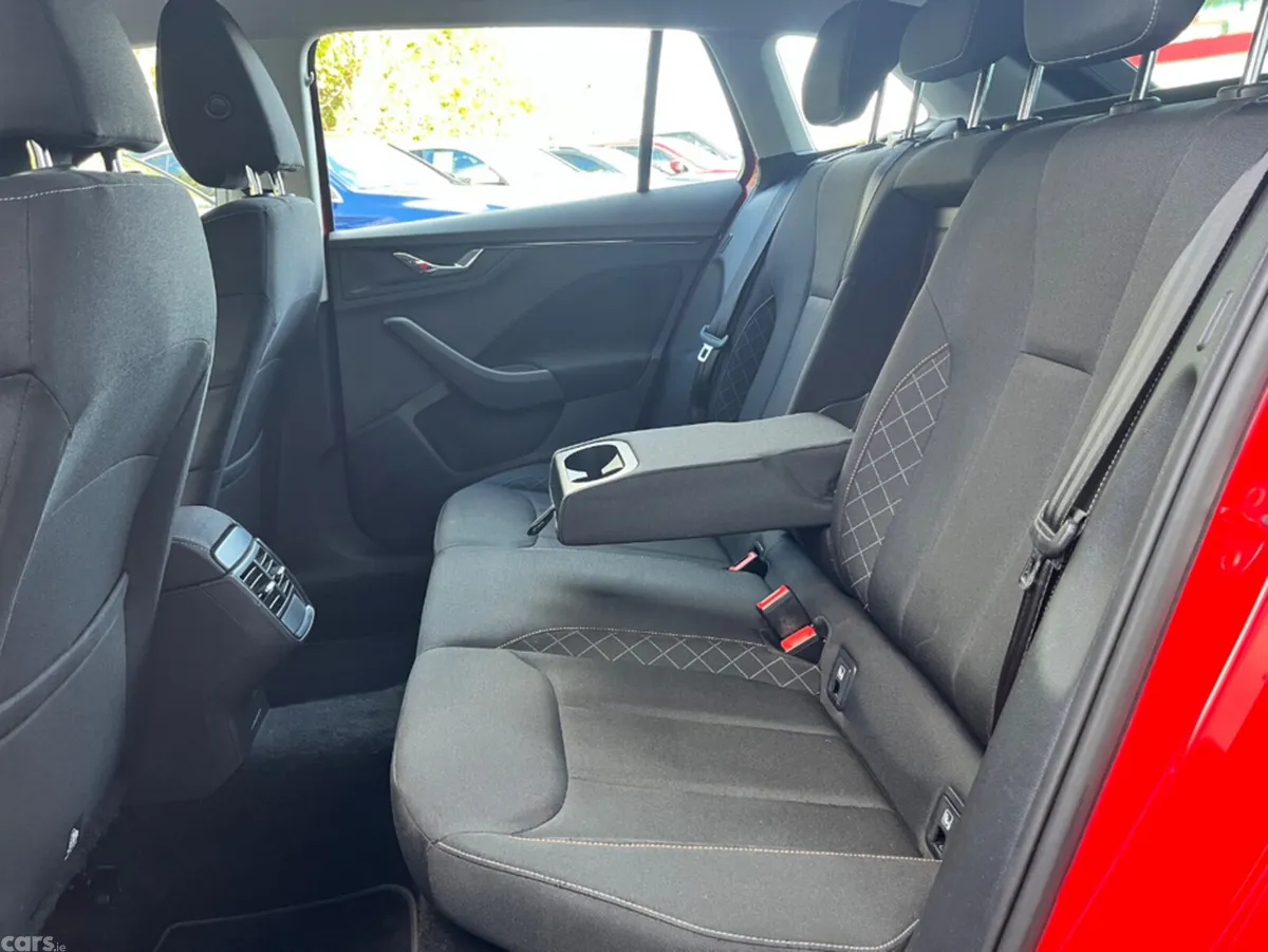 Skoda Scala Hatchback, Petrol, 2020, Red