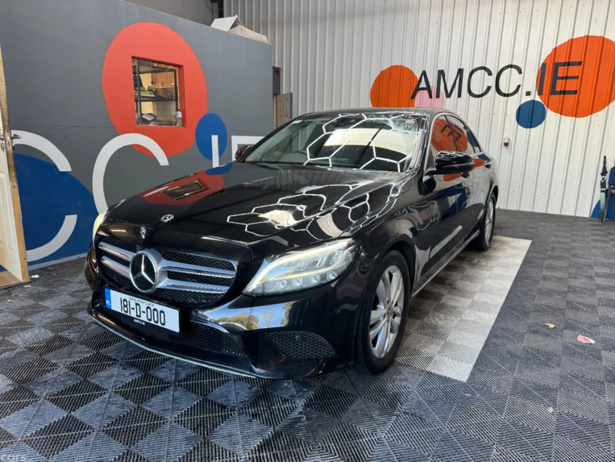 Mercedes-Benz C-Class Saloon, Petrol, 2018, Black
