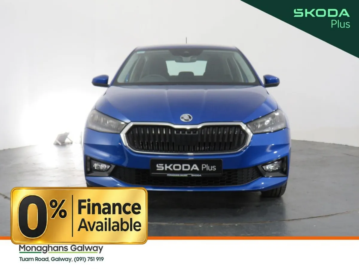 Skoda Fabia Hatchback, Petrol, 2022, Blue