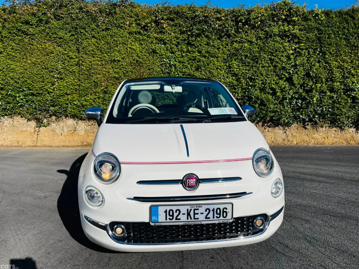 Fiat 500 Hatchback, Petrol, 2019, White