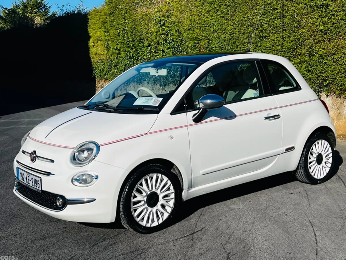 Fiat 500 Hatchback, Petrol, 2019, White