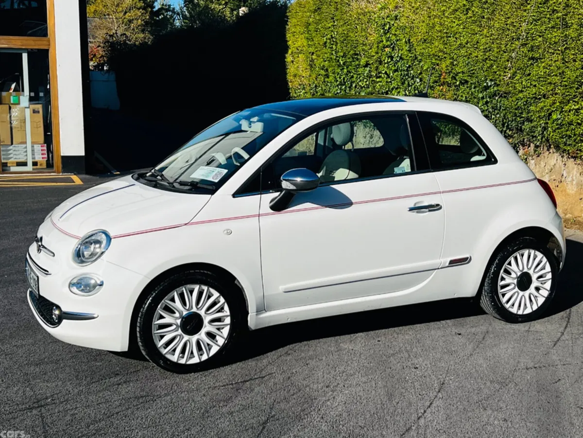 Fiat 500 Hatchback, Petrol, 2019, White