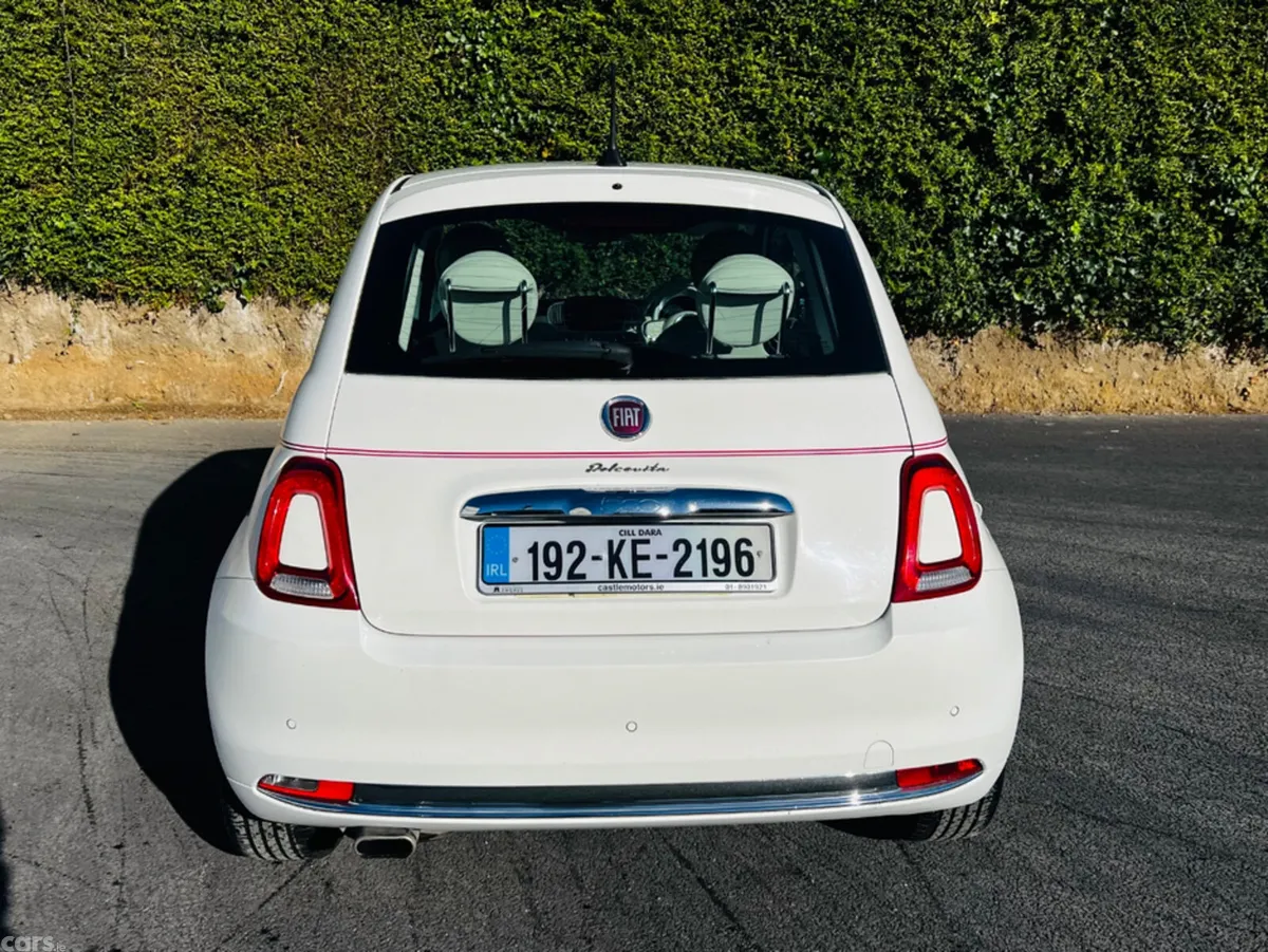 Fiat 500 Hatchback, Petrol, 2019, White