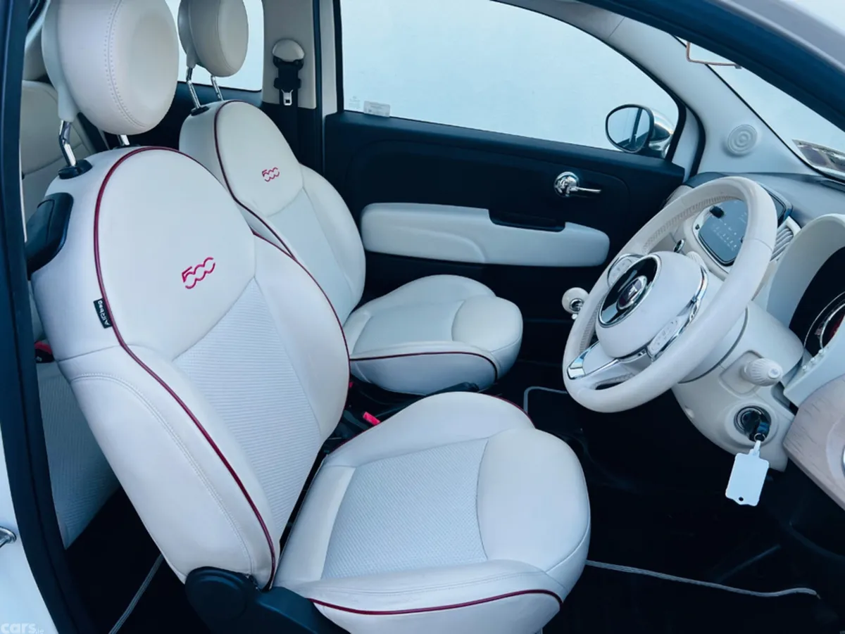 Fiat 500 Hatchback, Petrol, 2019, White