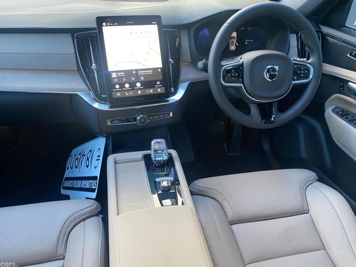 Volvo XC90 Estate, Petrol Plug-in Hybrid, 2026, Black