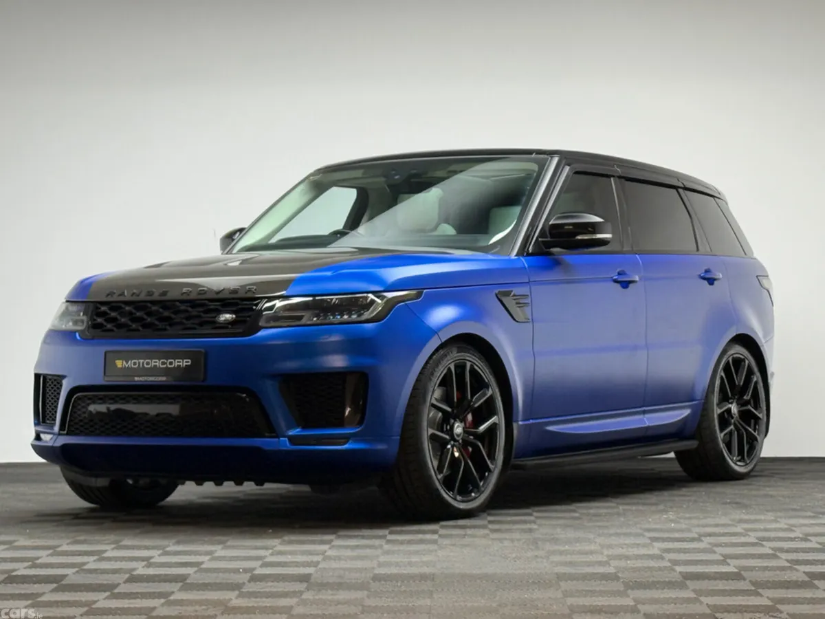 Land Rover Range Rover Sport SUV, Petrol Plug-in Hybrid, 2020, Blue