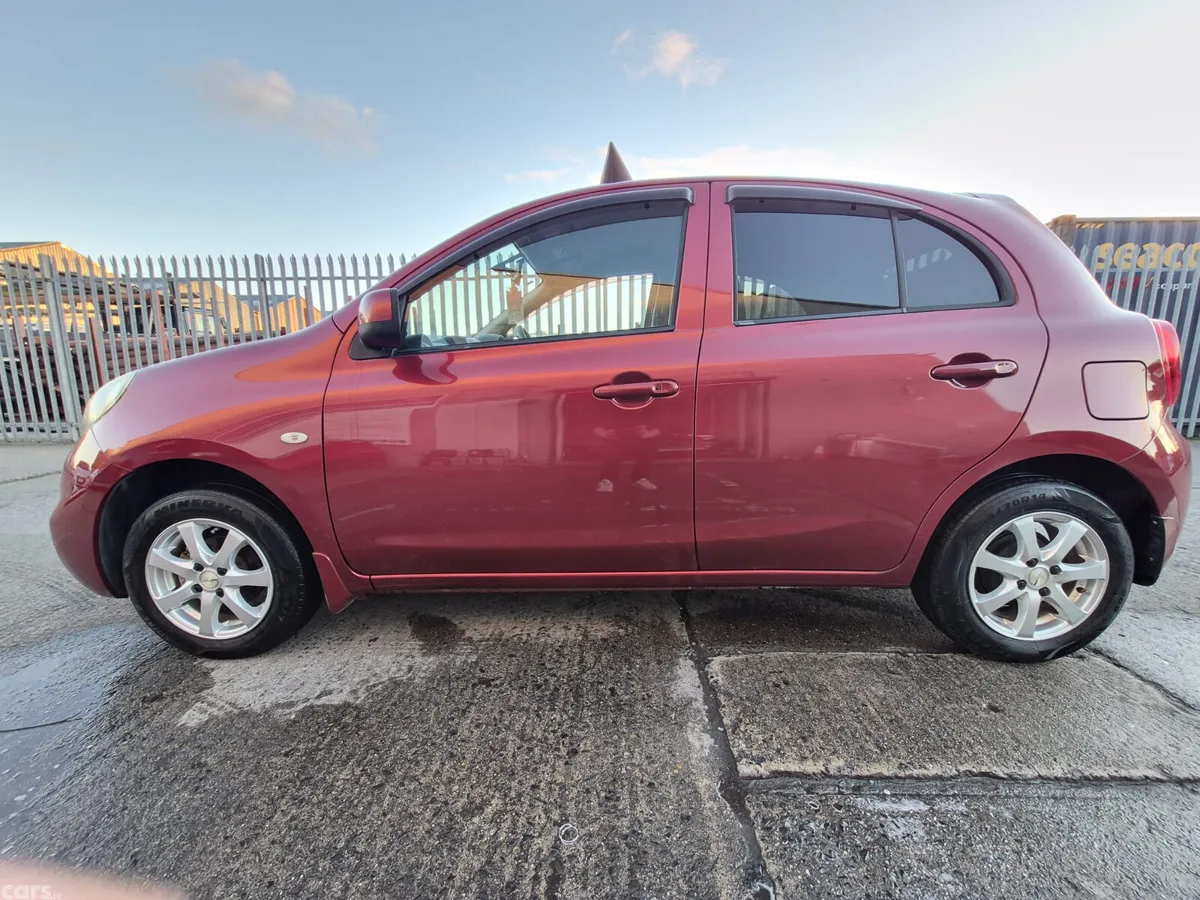 Nissan March Hatchback, Petrol, 2016, Red