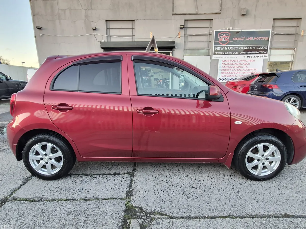 Nissan March Hatchback, Petrol, 2016, Red