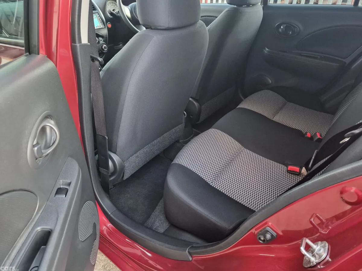 Nissan March Hatchback, Petrol, 2016, Red