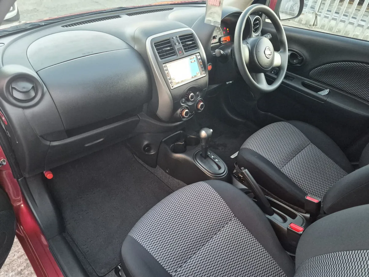 Nissan March Hatchback, Petrol, 2016, Red
