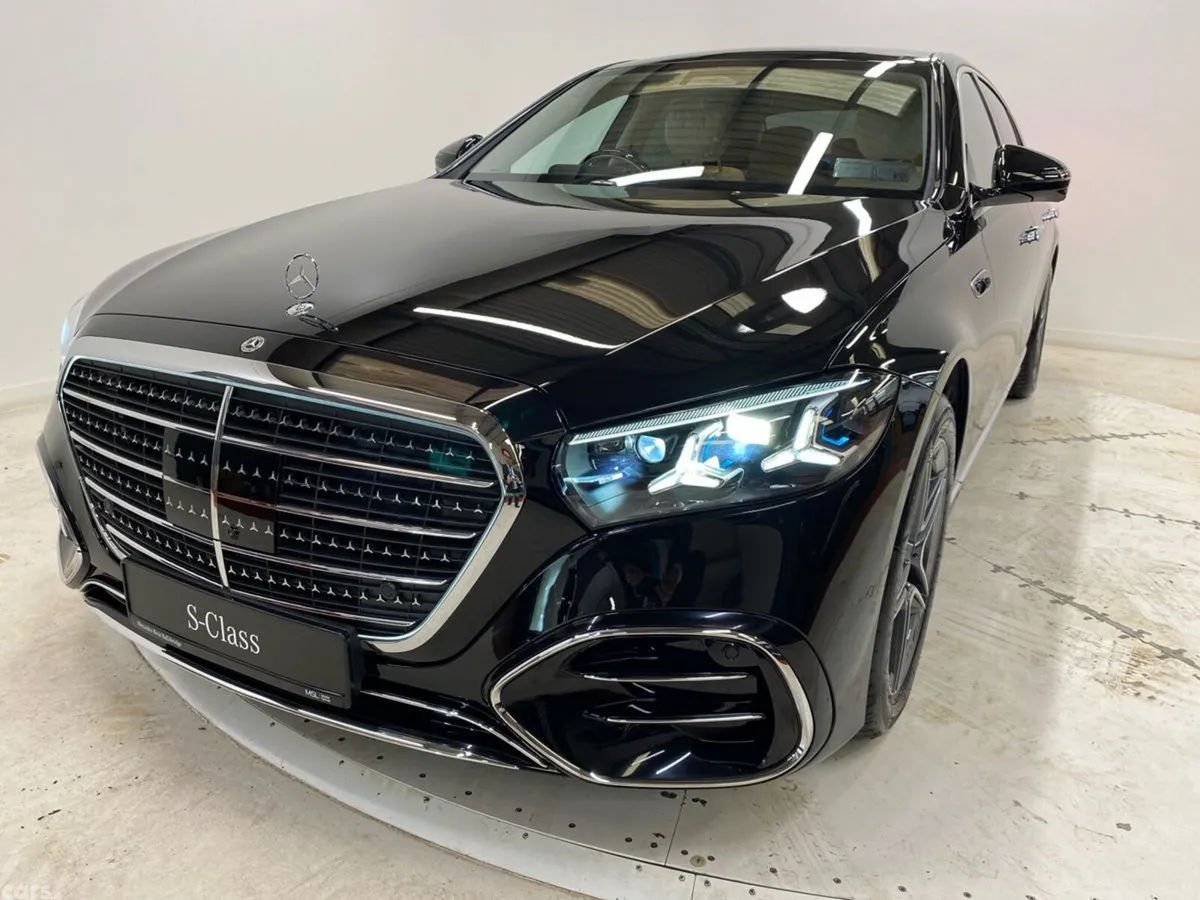 Mercedes-Benz S-Class Saloon, Petrol Plug-in Hybrid, 2027, Black