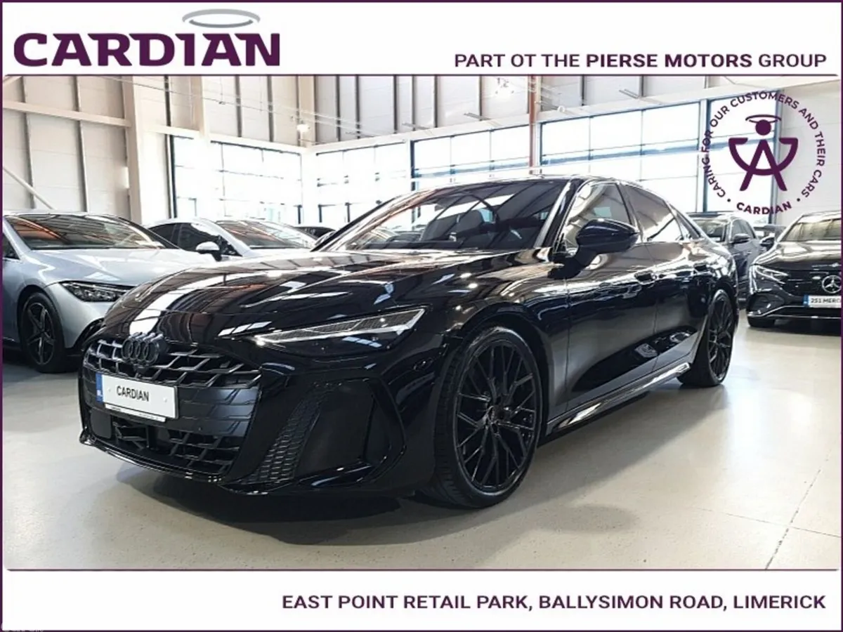 Audi A6 Saloon, Petrol Hybrid, 2026, Black