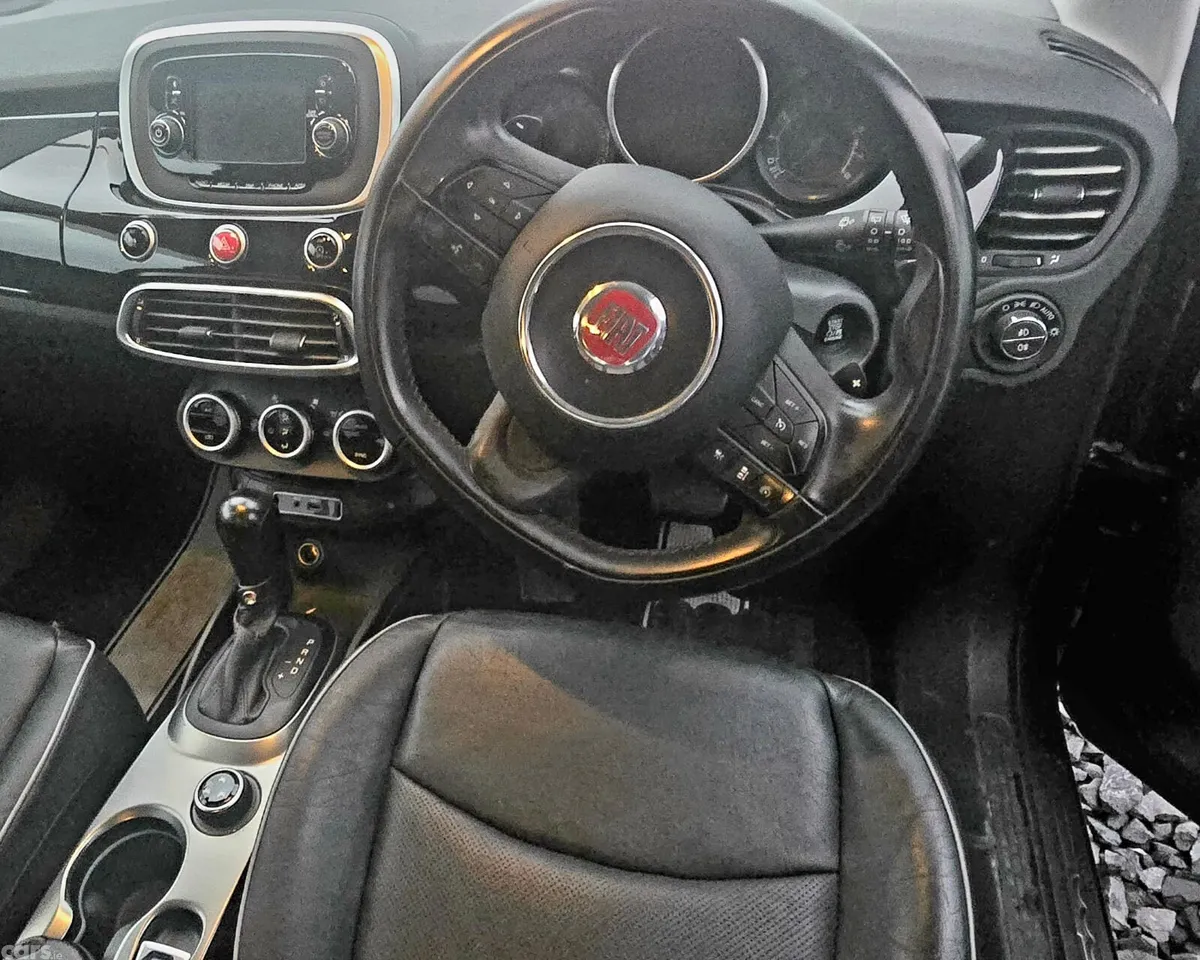 Fiat 500X Hatchback, Petrol, 2016, Black