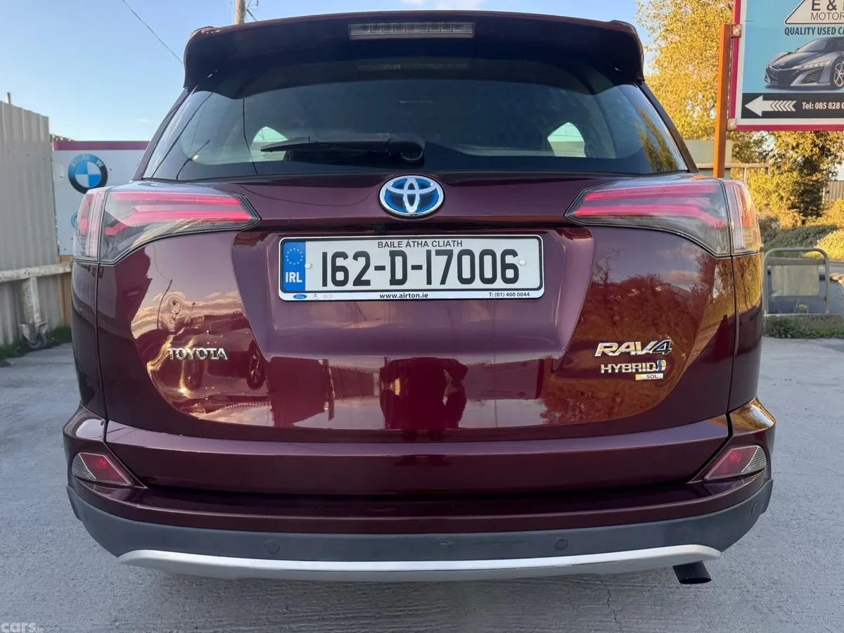 Toyota RAV4 SUV, Petrol Hybrid, 2016, Red