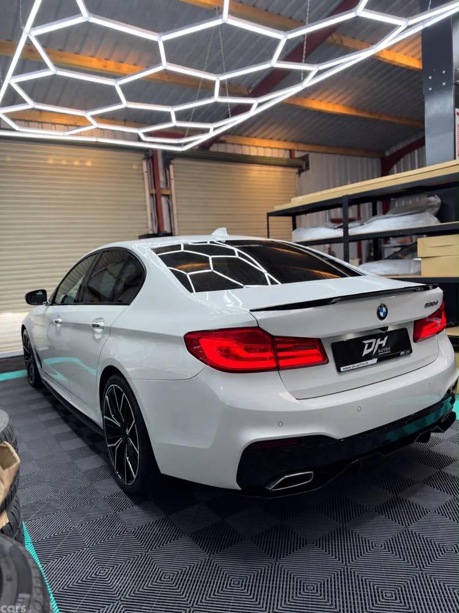 BMW 5-Series Saloon, Diesel, 2017, White