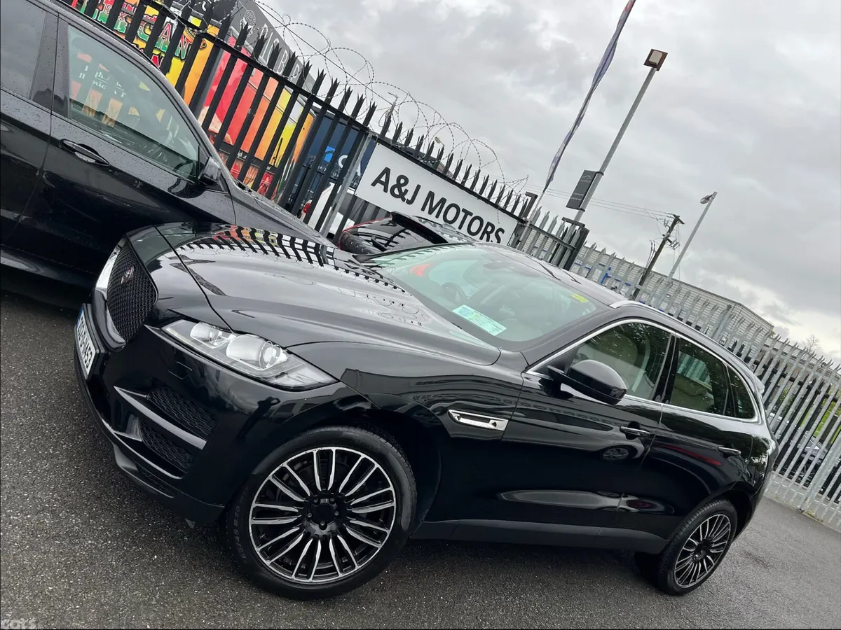 Jaguar F-Pace SUV, Diesel, 2020, Black