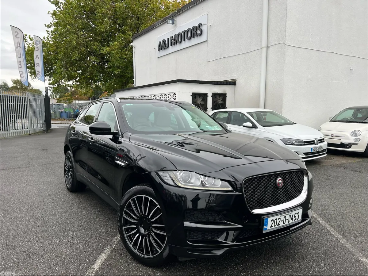 Jaguar F-Pace SUV, Diesel, 2020, Black