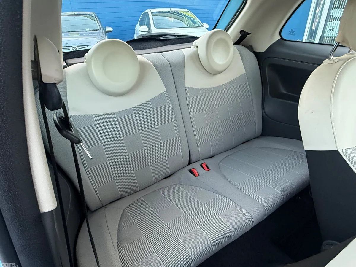 Fiat 500 Hatchback, Petrol, 2015, Blue