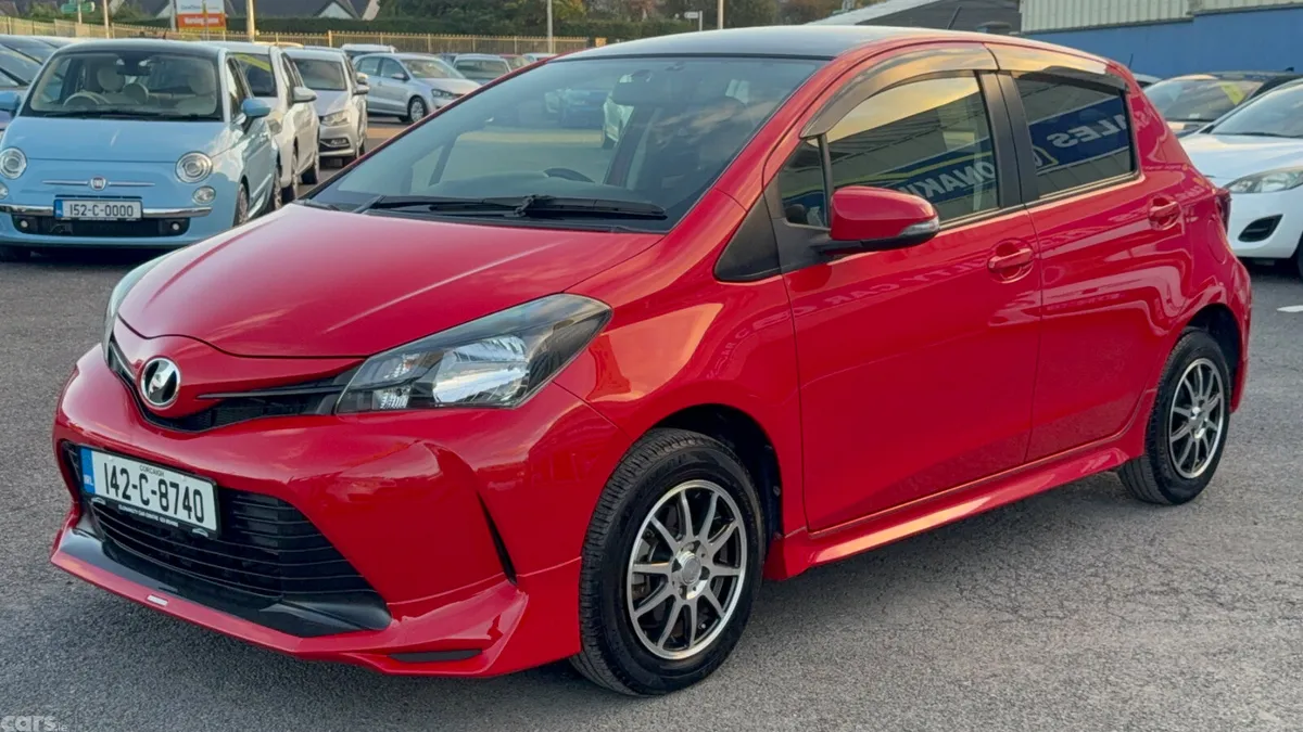 Toyota Vitz Hatchback, Petrol, 2014, Red