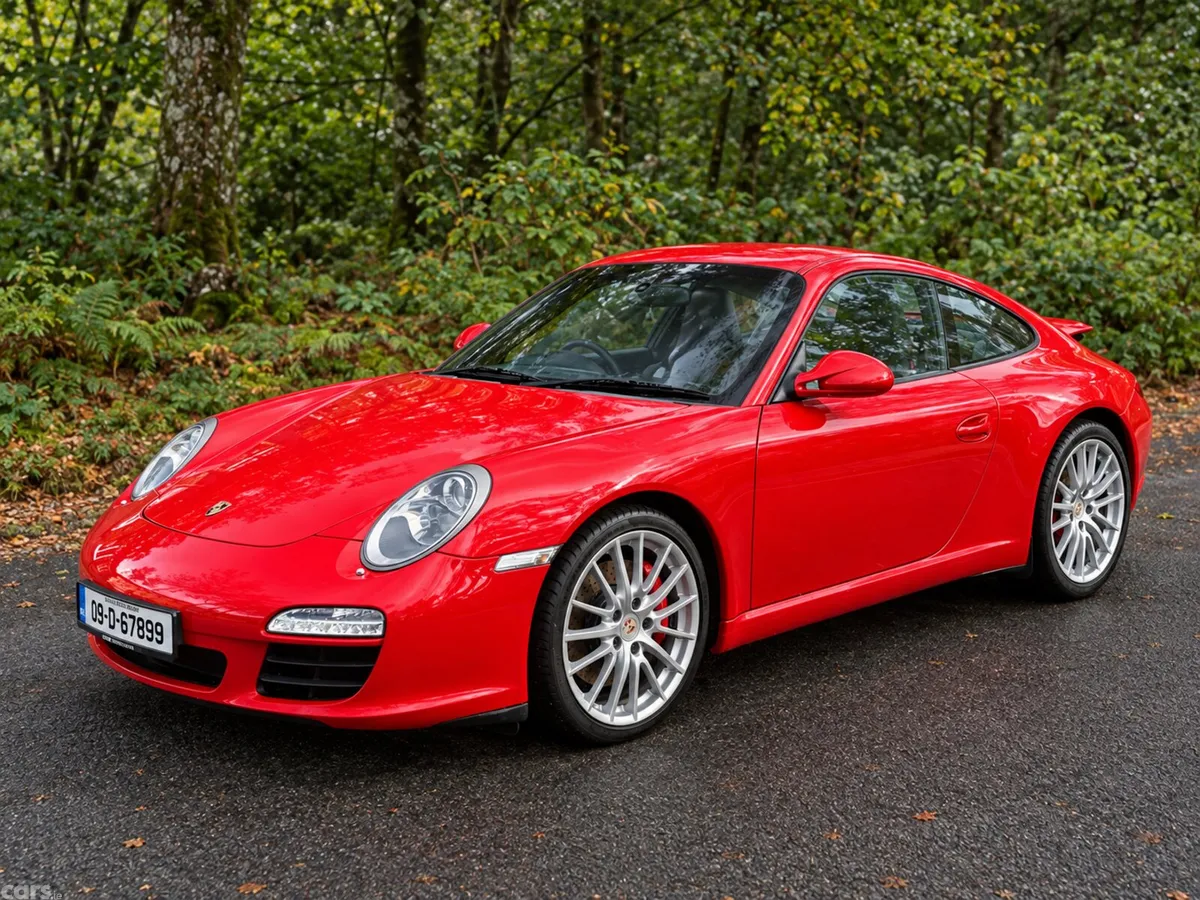 Porsche 911 Coupe, Petrol, 2009, Red