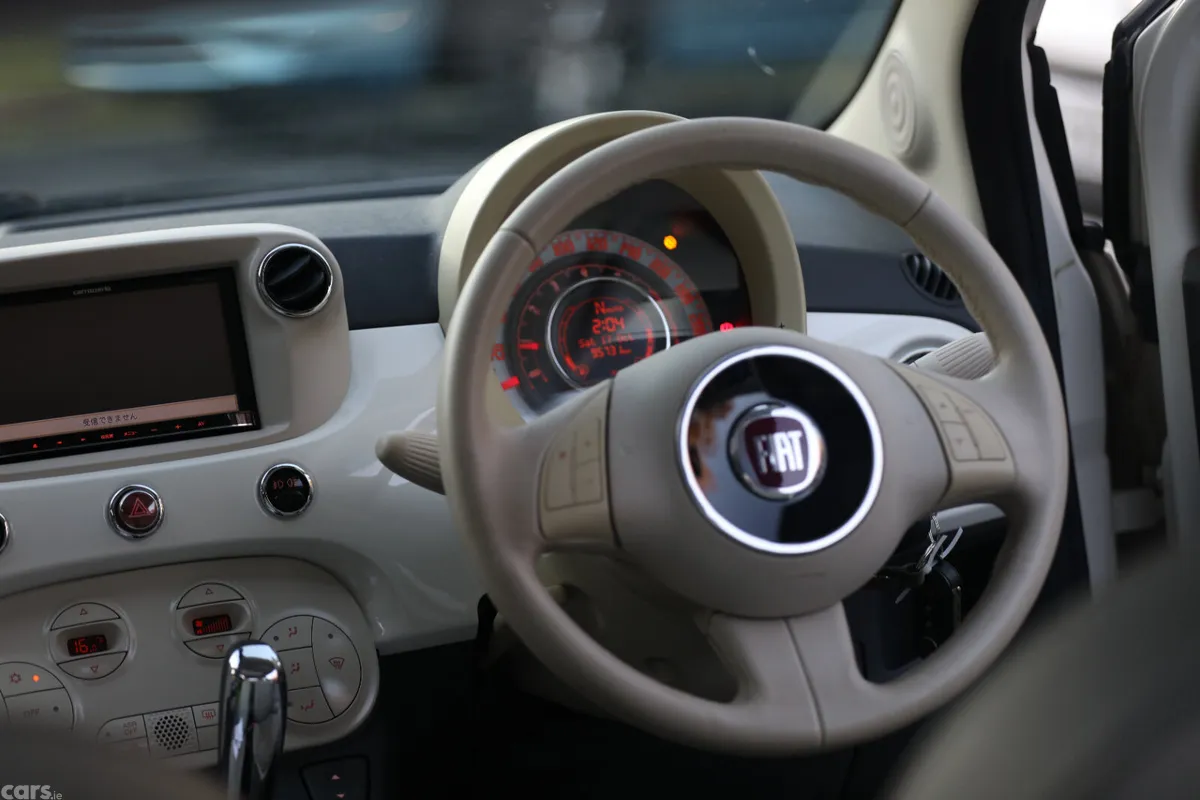 Fiat 500 Hatchback, Petrol, 2012, White
