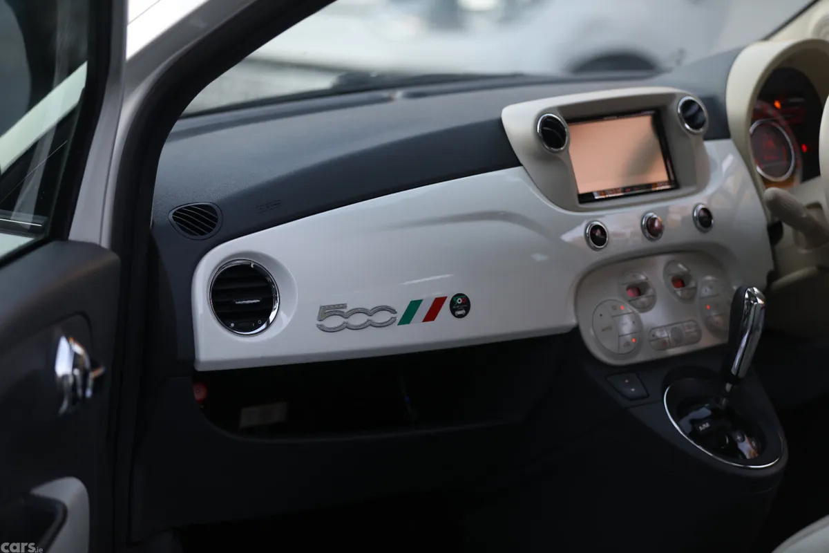 Fiat 500 Hatchback, Petrol, 2012, White