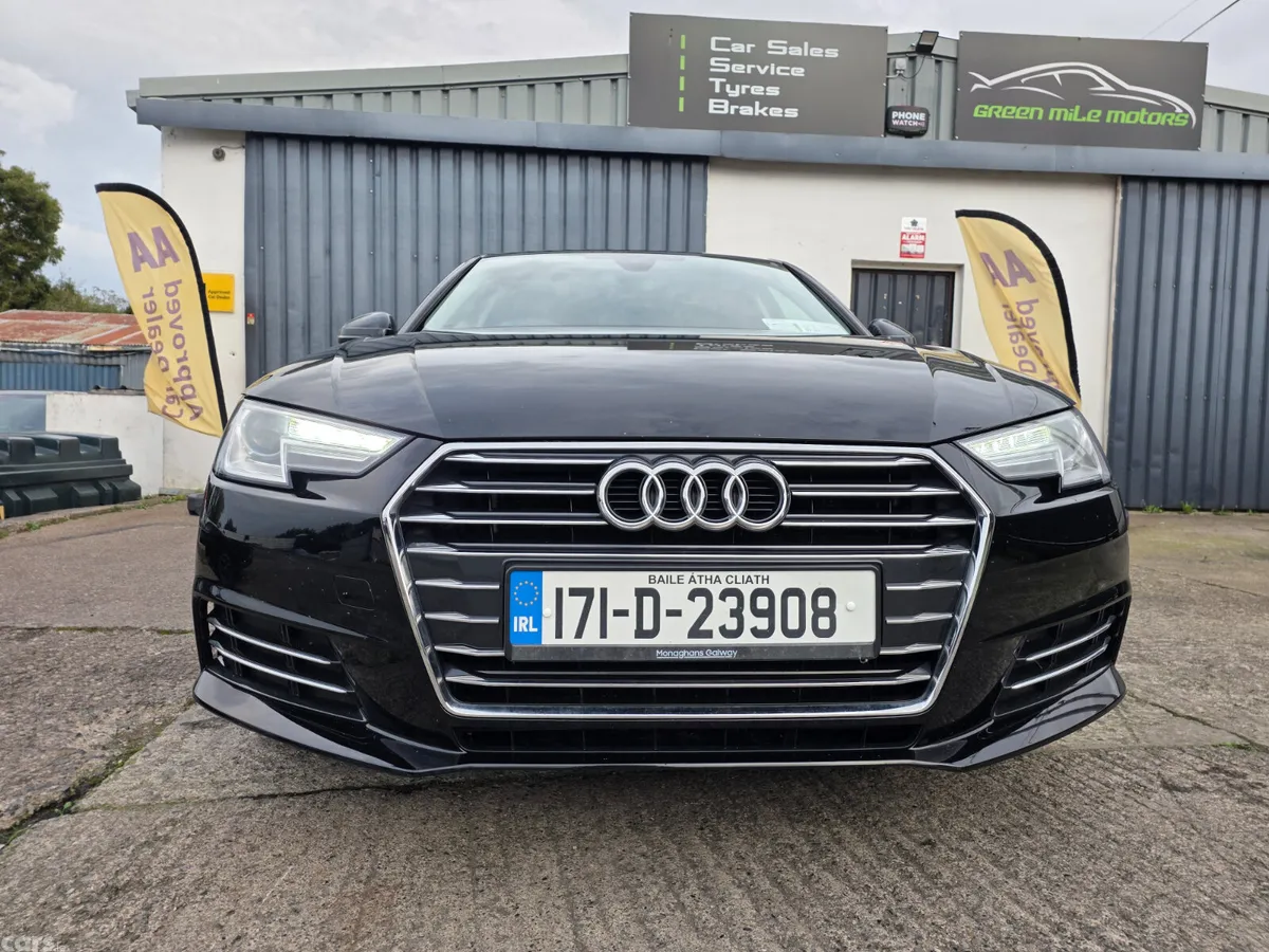 Audi A4 Saloon, Diesel, 2017, Black