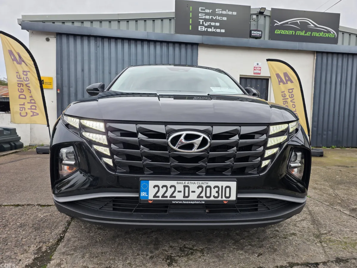 Hyundai Tucson SUV, Petrol Hybrid, 2022, Black