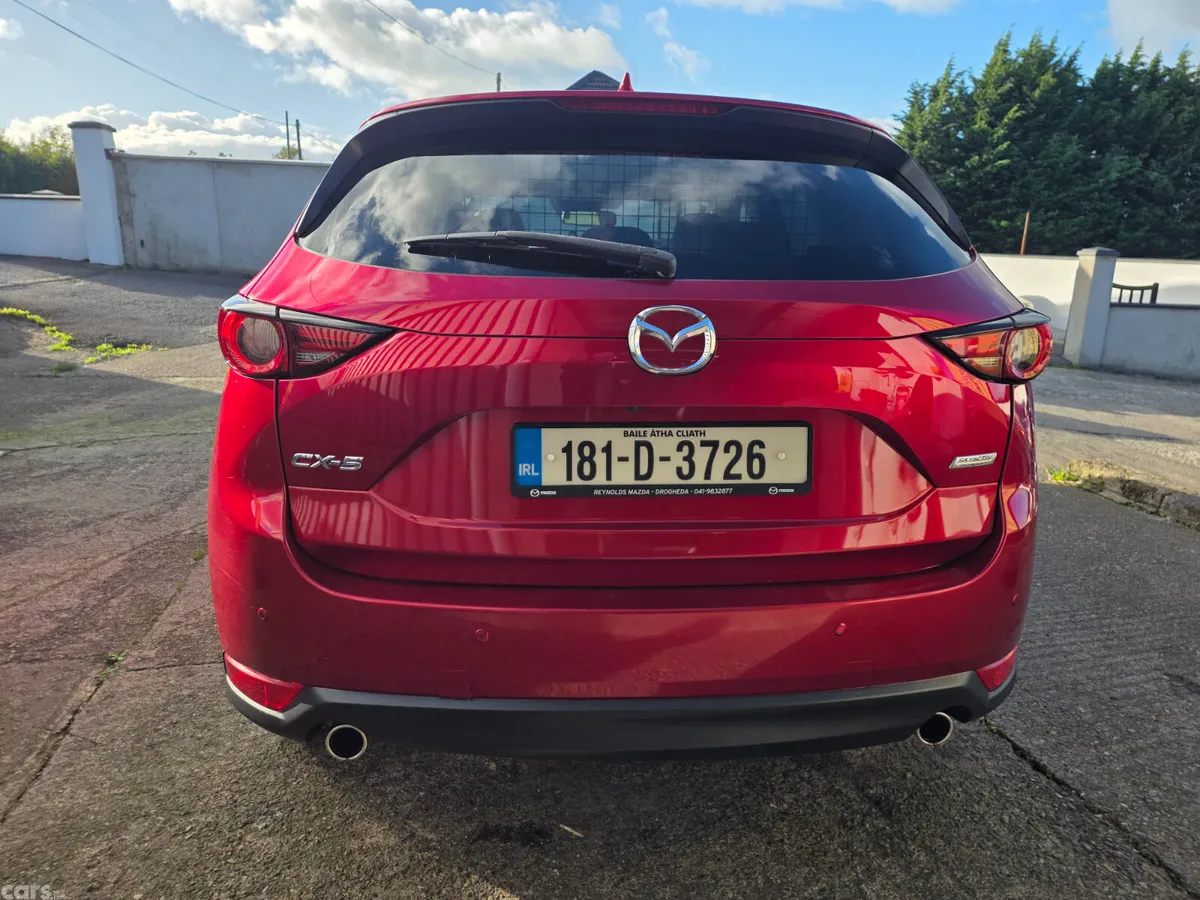 Mazda CX-5 SUV, Diesel, 2018, Red