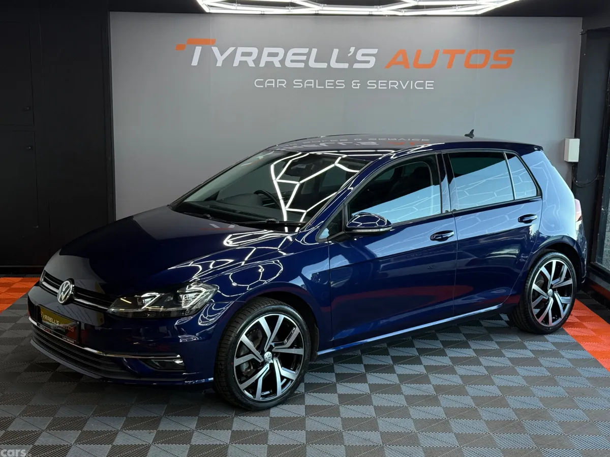 Volkswagen Golf Hatchback, Petrol, 2018, Blue