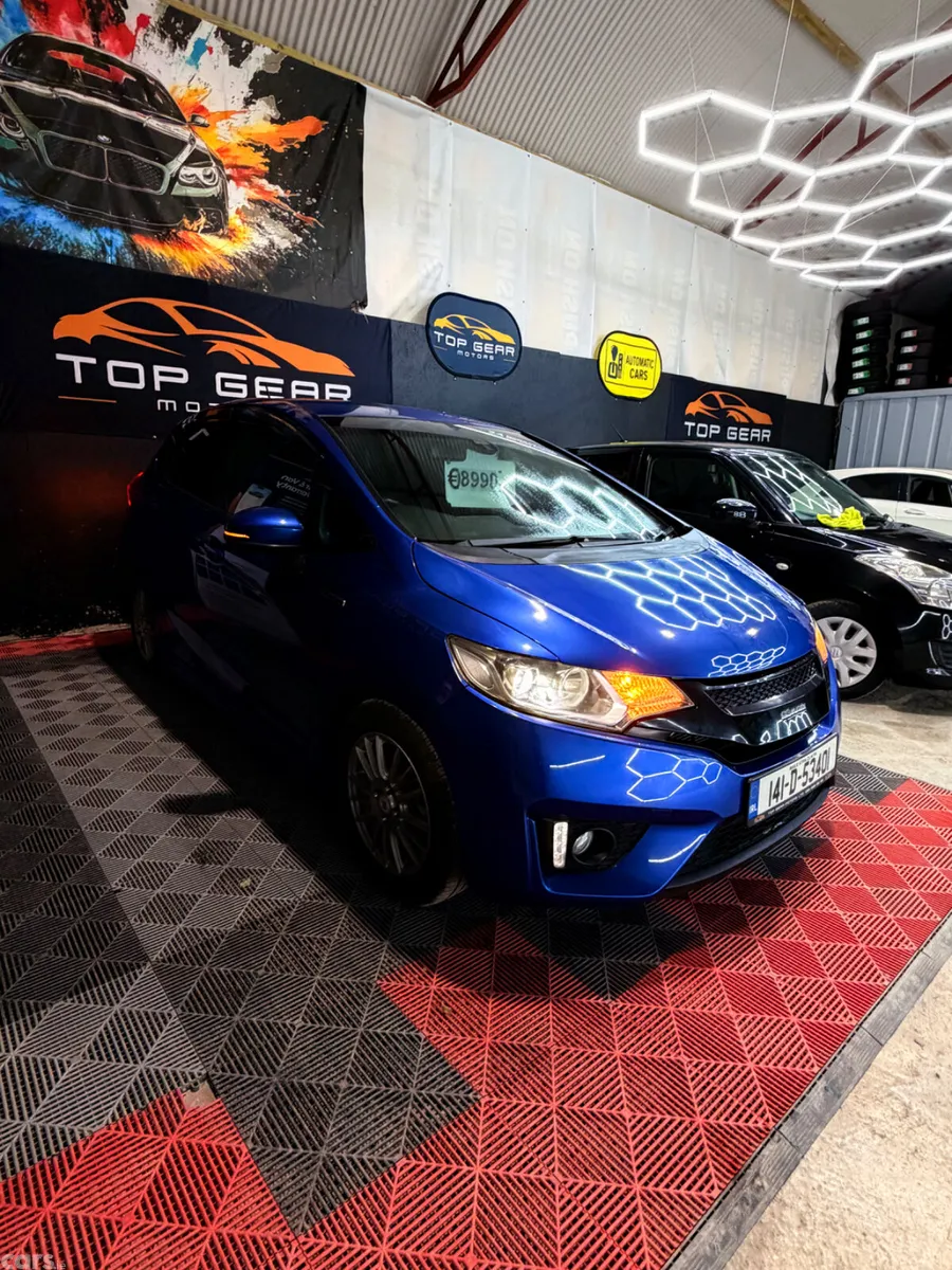 Honda Fit Hatchback, Petrol Hybrid, 2014, Blue