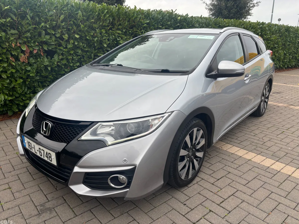 Honda Civic Estate, Petrol, 2016, Silver