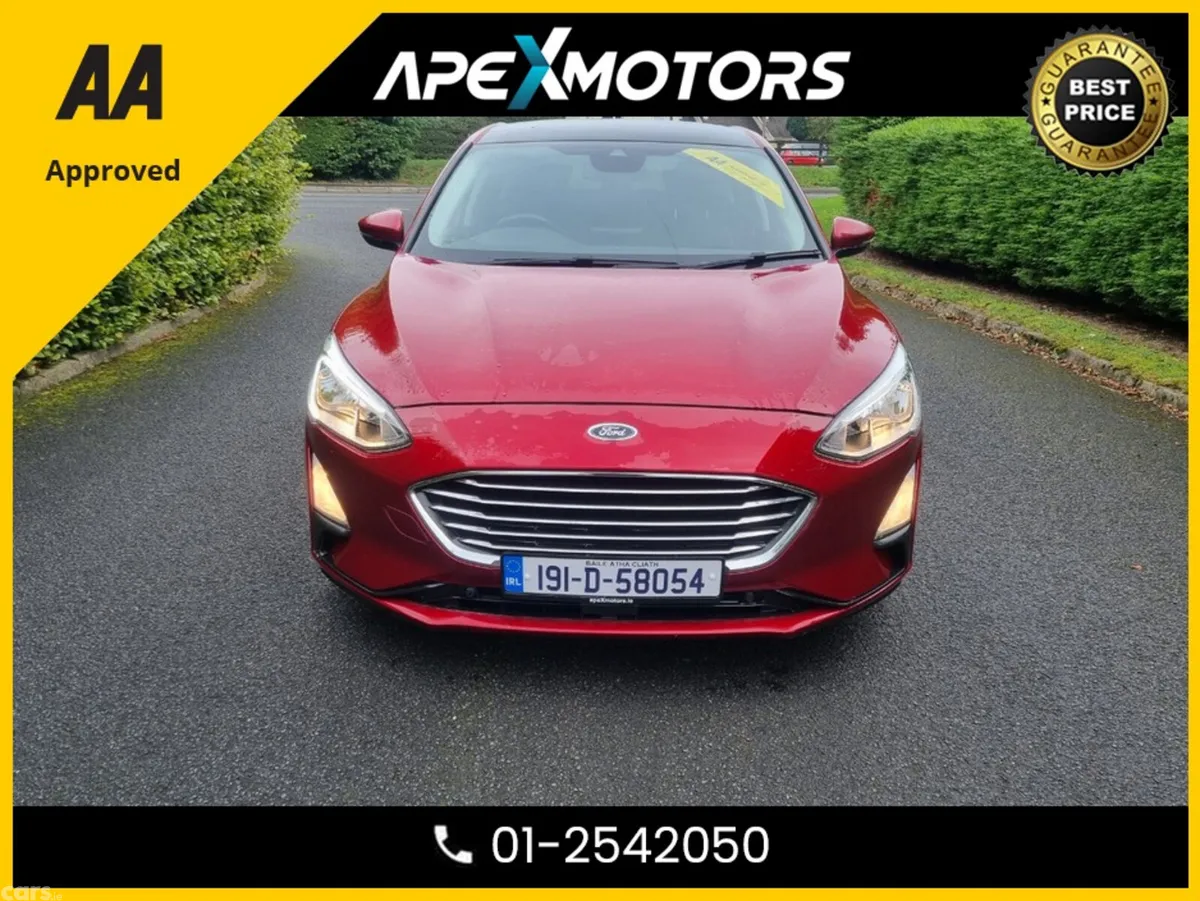 Ford Focus Hatchback, Diesel, 2019, Red