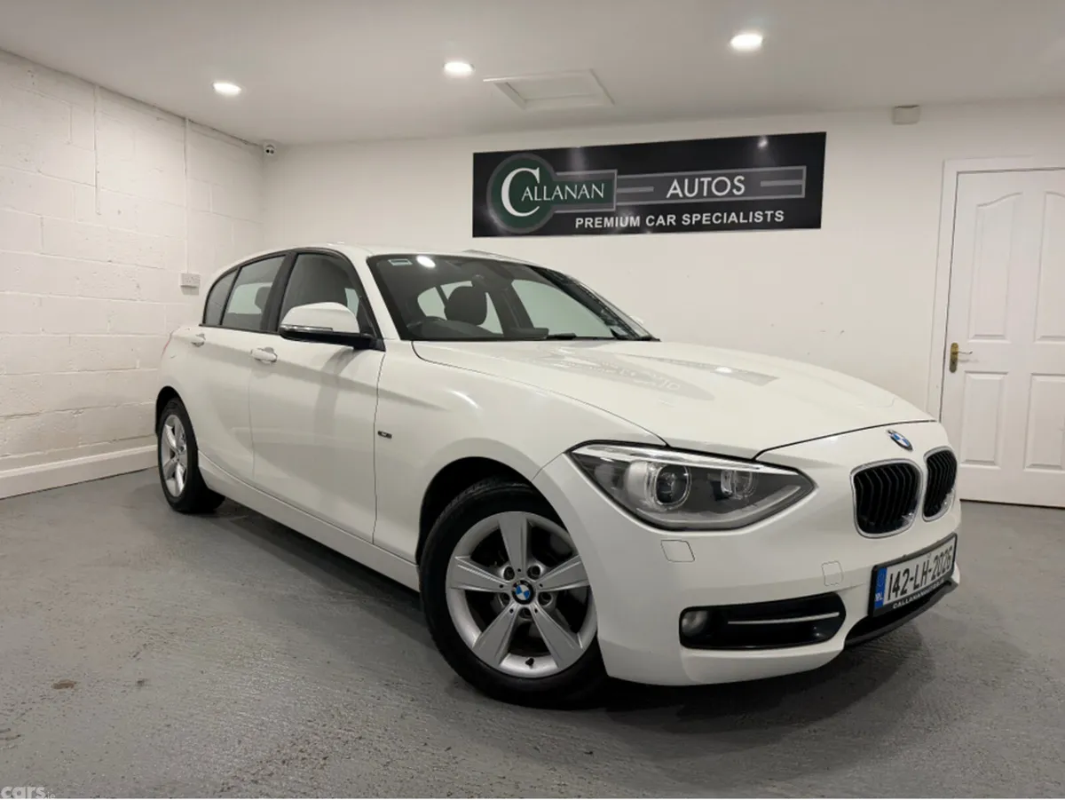 BMW 1-Series Hatchback, Petrol, 2014, White