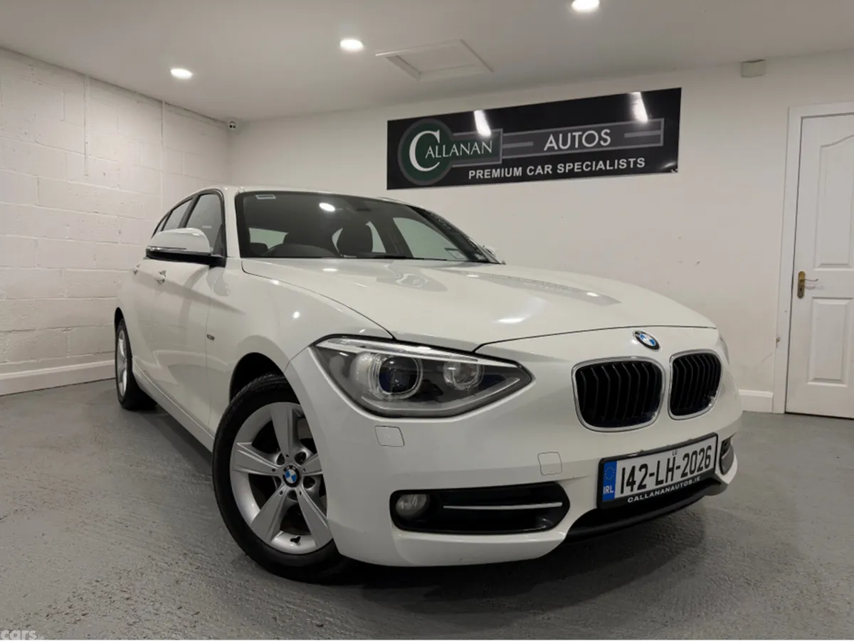 BMW 1-Series Hatchback, Petrol, 2014, White