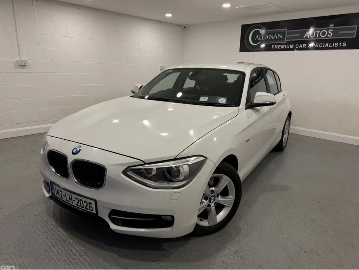 BMW 1-Series Hatchback, Petrol, 2014, White