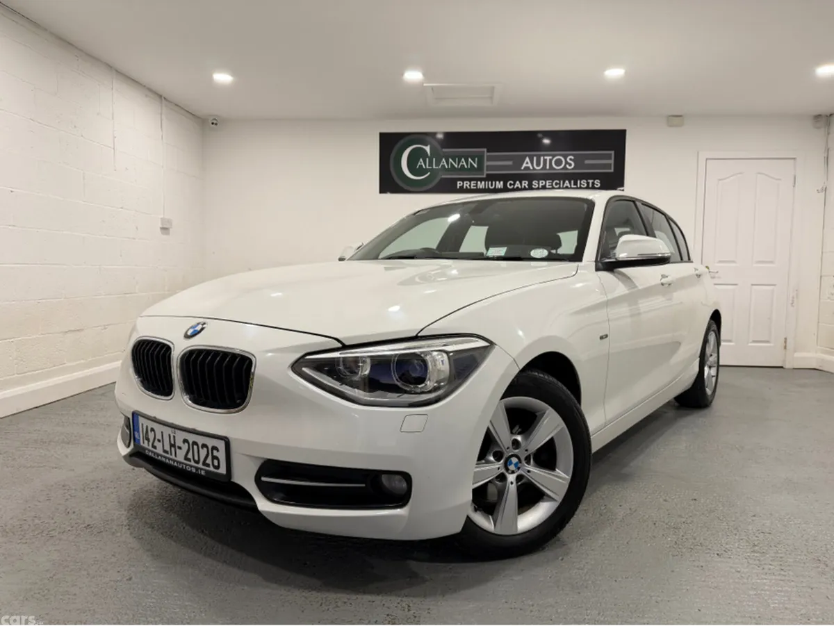 BMW 1-Series Hatchback, Petrol, 2014, White