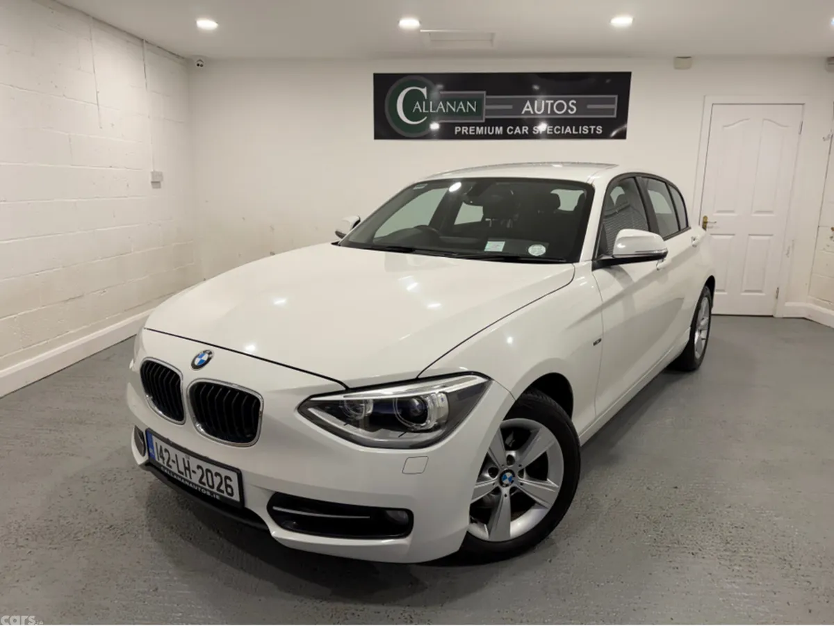 BMW 1-Series Hatchback, Petrol, 2014, White