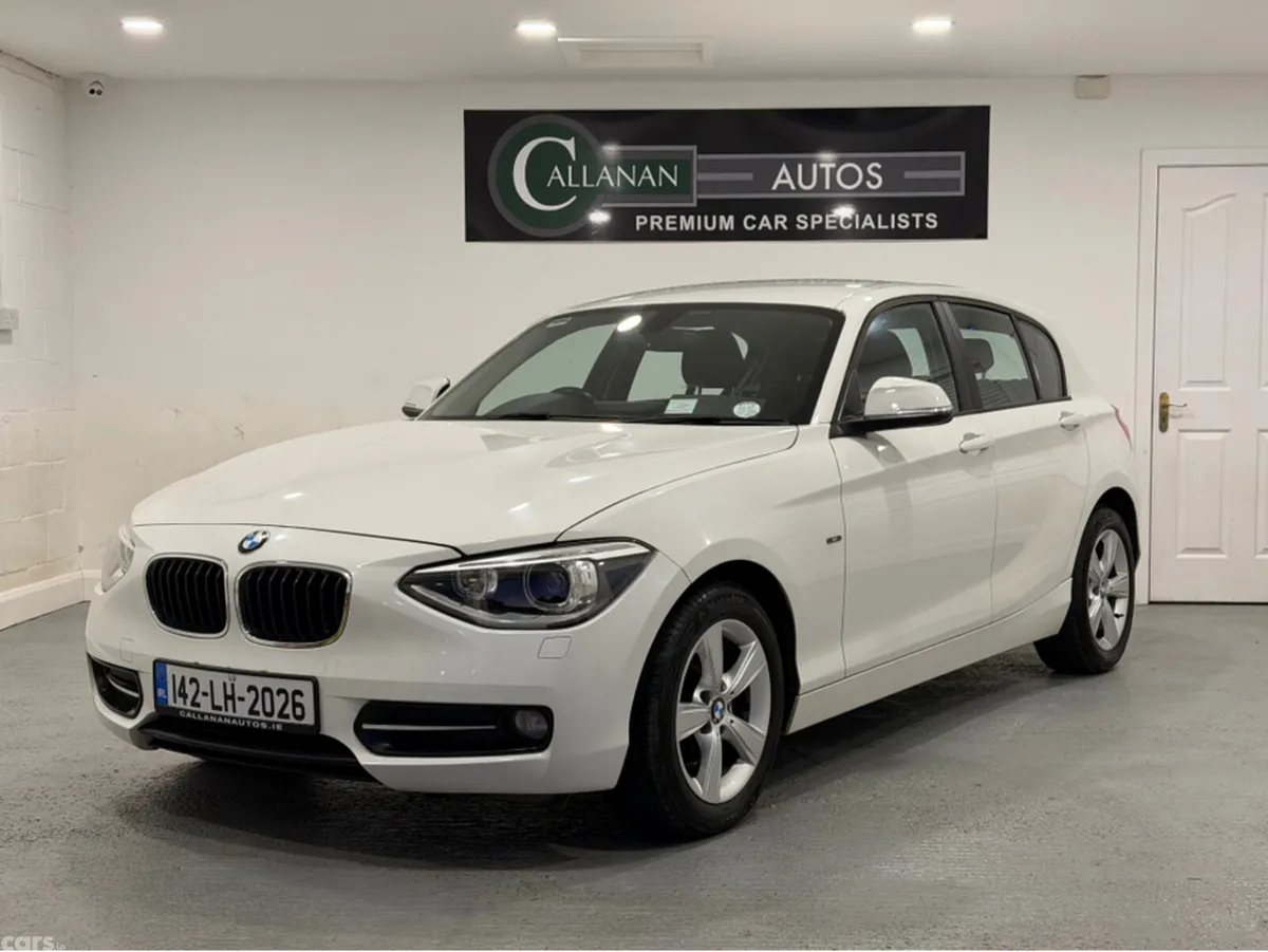 BMW 1-Series Hatchback, Petrol, 2014, White