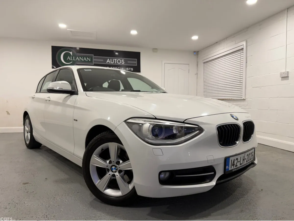BMW 1-Series Hatchback, Petrol, 2014, White