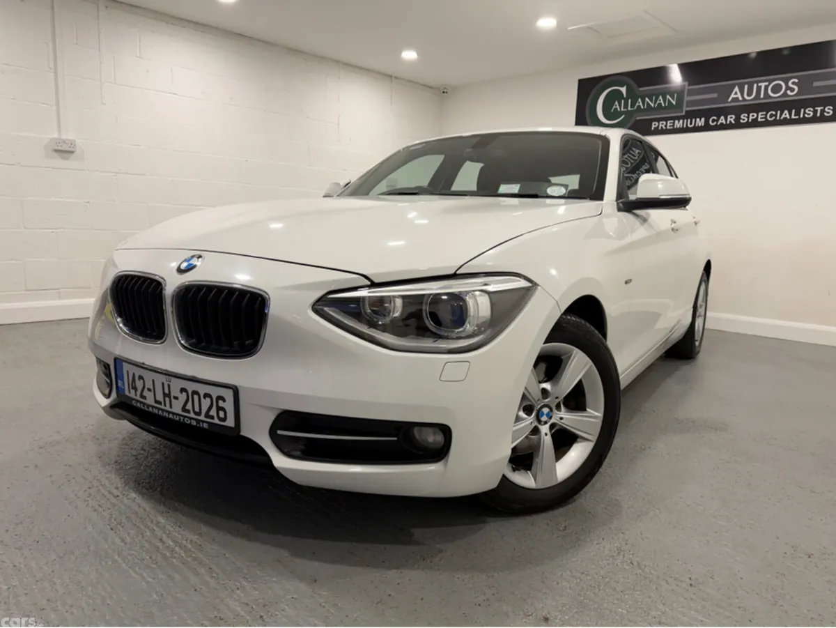 BMW 1-Series Hatchback, Petrol, 2014, White
