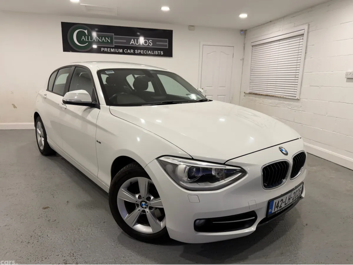 BMW 1-Series Hatchback, Petrol, 2014, White