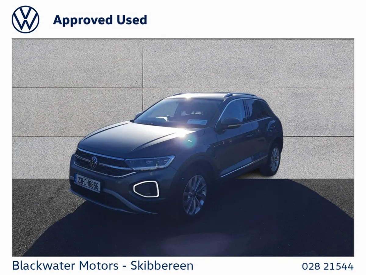 Volkswagen T-Roc SUV, Petrol, 2023, Grey