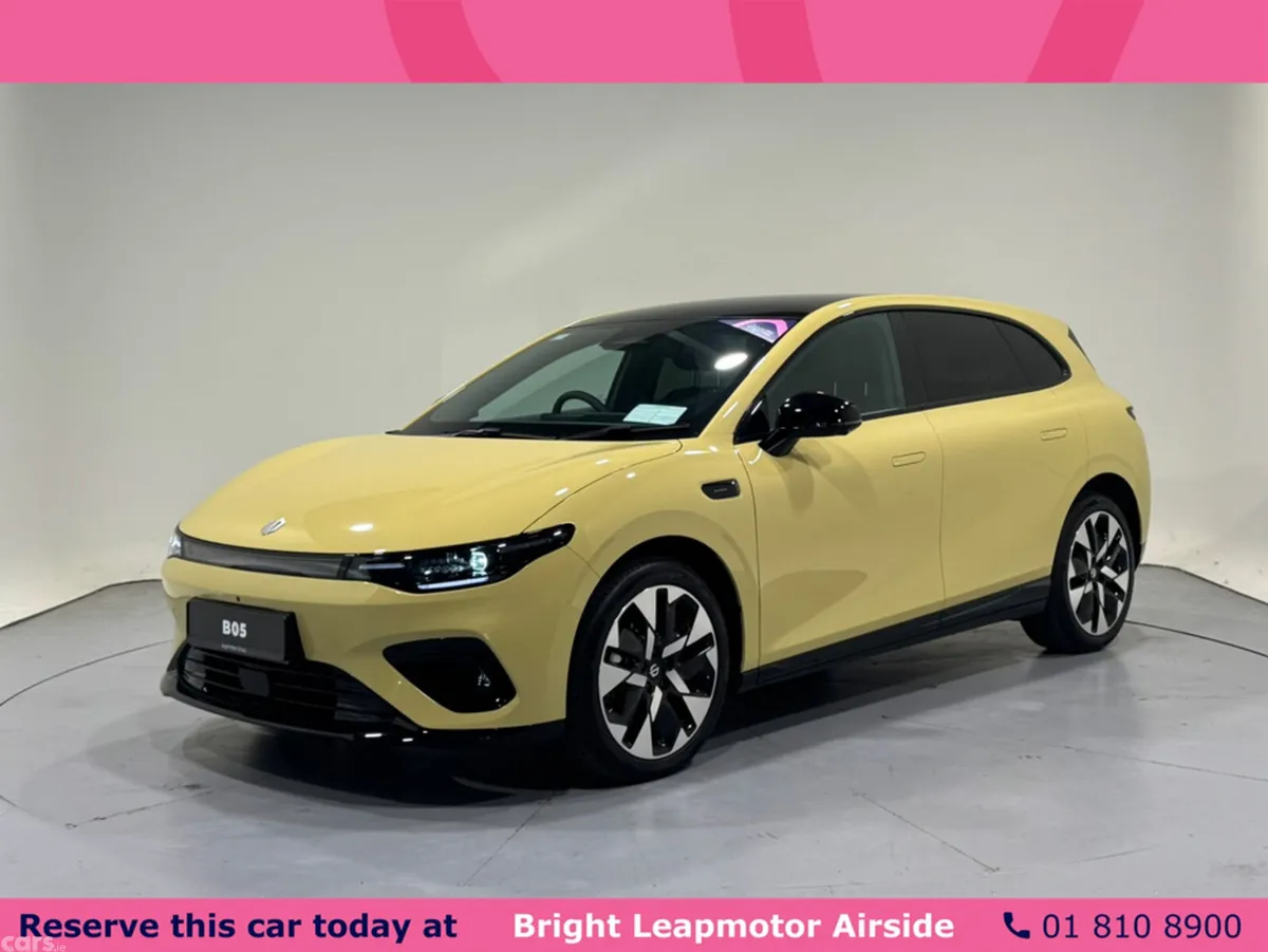 Leapmotor B05 Hatchback, Electric, 2027, Yellow