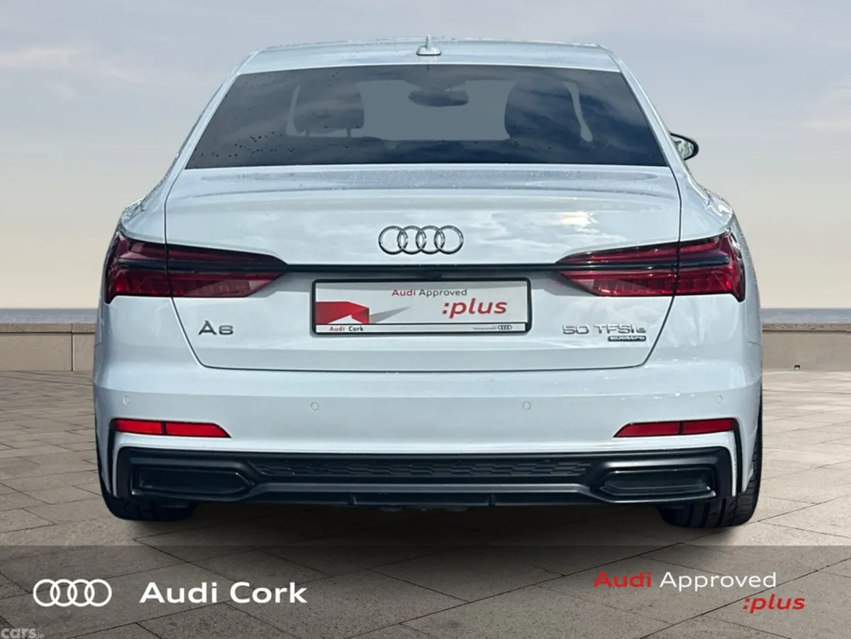 Audi A6 Saloon, Petrol Plug-in Hybrid, 2021, White