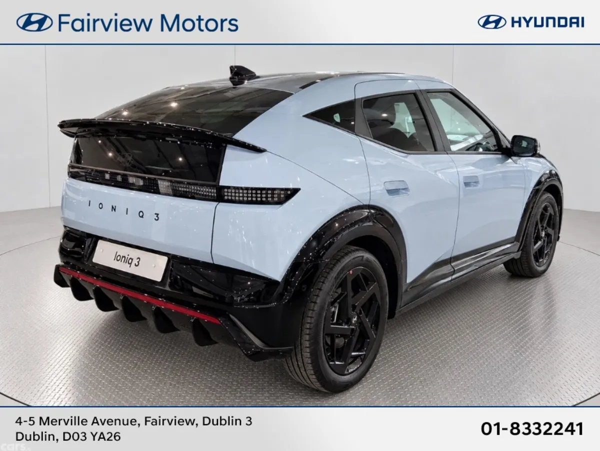 Hyundai IONIQ 3 Hatchback, Electric, 2027, Blue