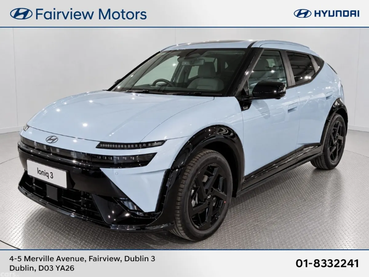Hyundai IONIQ 3 Hatchback, Electric, 2027, Blue